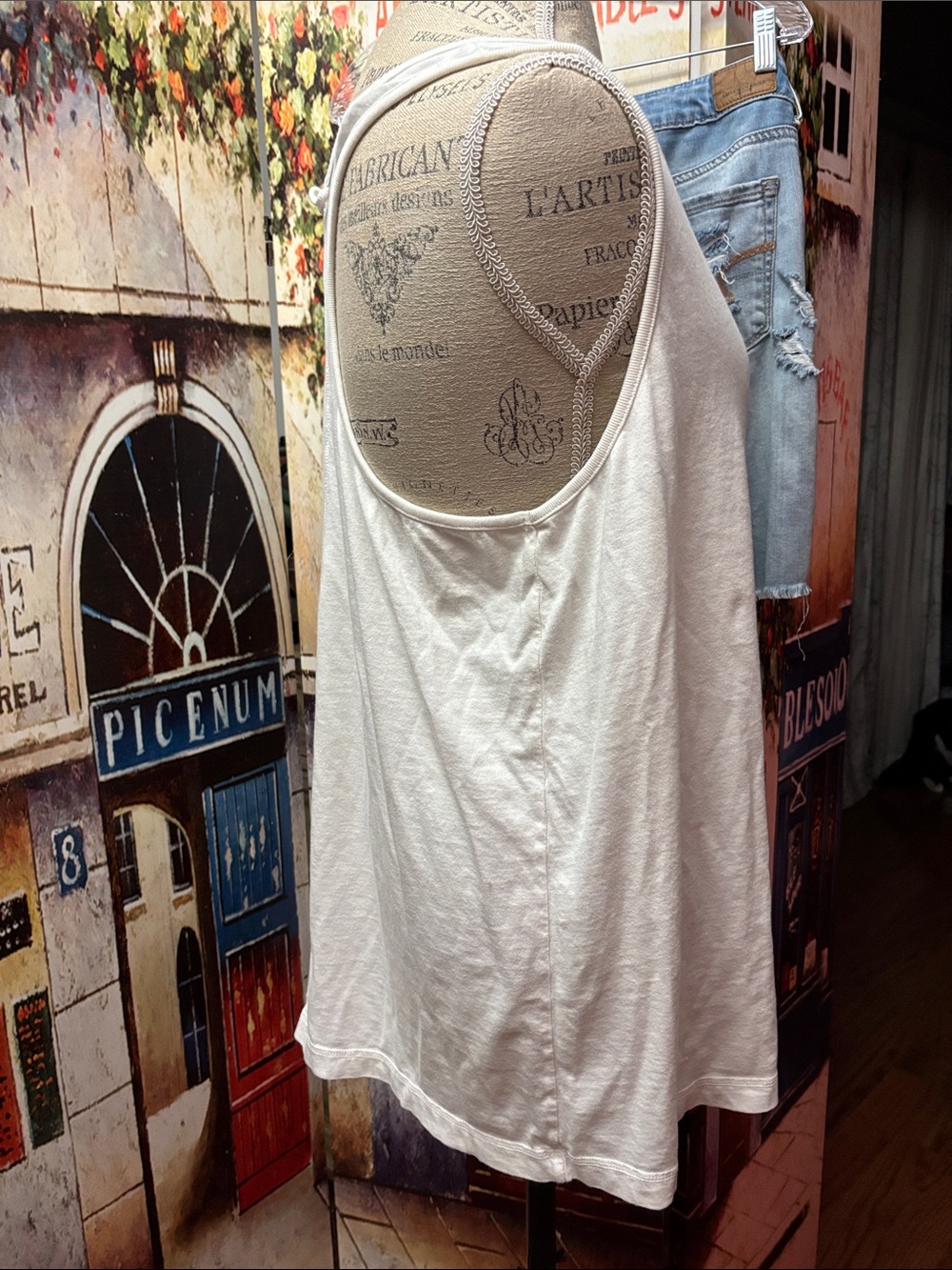 FP Movement Rundown Tank, White, Small - Picture 5 of 10